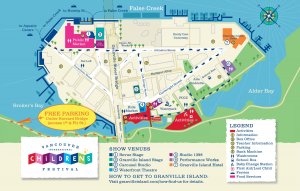 Vancouver International Children’s Festival Map